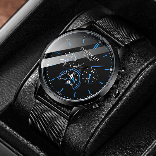 All-matching Simple And High-end Elegant Cool Ultra-thin Calendar Quartz Watch